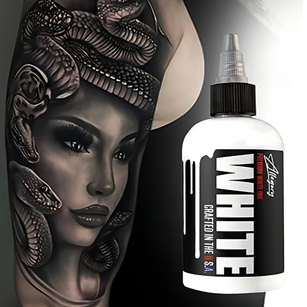 Allegory Premium White Tattoo Ink 4oz - Image 2