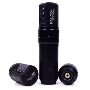 Falcon True Hybrid Wireless Tattoo Pen Machine with 2 Removable Battery